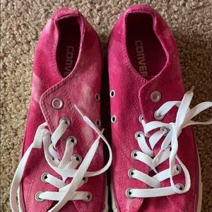 Pink Converse - Never Worn!